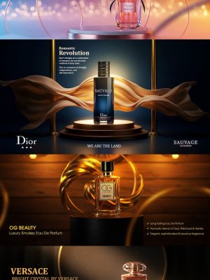 Perfume Advertising Designs