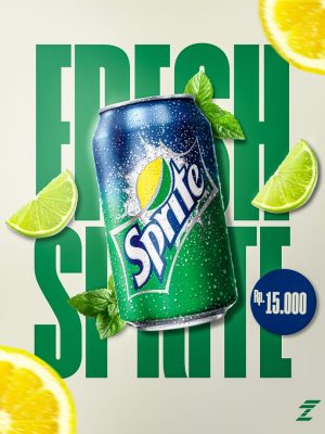 Product Poster Design Sprite